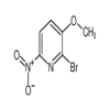 2-Bromo-3-methoxy-6-nitropyridine(50mg/vial) of picture