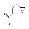 2-(Cyclopropylmethoxy)-acetic Acid(100mg/vial) of picture