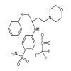 4-[[(1R)-3-(4-Morpholinyl)-1-[(phenylthio)methyl]propyl]amino]-3-trifluoromethylsulfonyl-benzenesulfonamide(5mg/vial) of picture