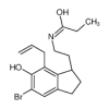 (S)-N-[2-[7-Allyl-5-bromo-2,3-dihydro-6-hydroxy-1H-inden-1-yl]ethyl]propanamide(5mg/vial) of picture