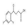 4-(2,4-Difluorophenyl)-4-oxobutanoic Acid(1g/vial) of picture
