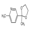 3-(2-Methyl-1,3-dioxolan-2-yl)-6-methylpyridine(100mg/vial) of picture