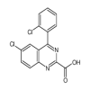 6-Chloro-4-(2-chlorophenyl)-2-quinazolinecarboxylic Acid(25mg/vial) of picture