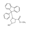 (4R, 2S)-4-Hydroxy-1-(9-phenyl-9H-fluoren-9-yl)-proline Methyl Ester(250mg/vial) of picture