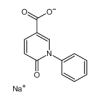 5-Carboxy-N-phenyl-2-1H-pyridone, Sodium Salt(10mg/vial) of picture