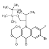 6-Bromo-1-[(1S)-1-[[[(1,1-dimethylethyl)dimethylsilyl]oxy]methyl]-2-methylpropyl]-7-fluoro-1,4-dihydro-4-oxo-3-quinolinecarboxylic Acid Ethyl Ester(10mg/vial) of picture