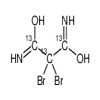 Dibromo Malonamide-13C3(1mg/vial) of picture
