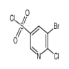 5-Bromo-6-chloropyridine-3-sulfonyl Chloride(1g/vial) of picture
