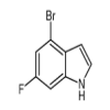 4-Bromo-6-fluoroindole(100mg/vial) of picture