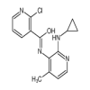 2-Chloro-N-[2-(cyclopropylamino)-4-methyl-3-pyridinyl]-3-pyridinecarboxamide(10mg/vial) of picture