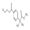 4-(4-Chloro-1-oxobutyl)-α,α-dimethylbenzeneacetic Acid Methyl Ester(1g/vial) of picture