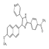 4-(6-Methoxy-2-naphthyl)-2-(4-methylsulfinylphenyl)-5-(4-pyridyl)-1H-imidazole(10mg/vial) of picture