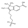 5-Carboxy-1-(4-sulfobutyl)-2,3,3-trimethyl-3H-indolium(10mg/vial) of picture