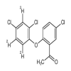 1-[5-Chloro-2-(2,4-dichlorophenoxy)phenylethanone]-d3(2.5mg/vial) of picture