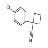1-(4-Chlorophenyl)cyclobutane Carbonitrile(500mg/vial) of picture